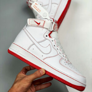 Nike Air Force 1 High White Red CV1753-100 For Sale