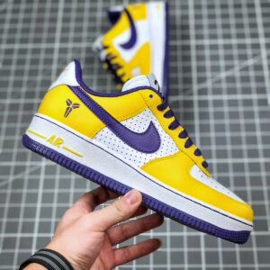 Nike Air Force 1 Kobe Bryant White Varsity Purple-Varsity Maize For Sale