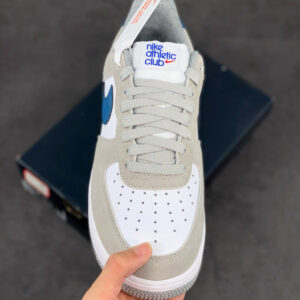 Nike Air Force 1 Low Athletic Club Light Smoke Grey Marina-White For Sale