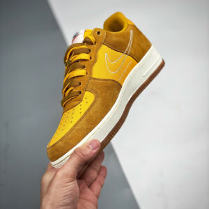 Nike Air Force 1 Low First Use University Gold For Sale