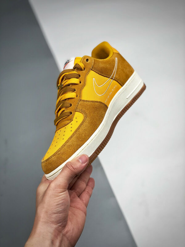 Nike Air Force 1 Low First Use University Gold For Sale