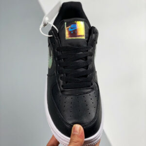 Nike Air Force 1 Low Iridescent Pixel Black Multi-Color-White For Sale