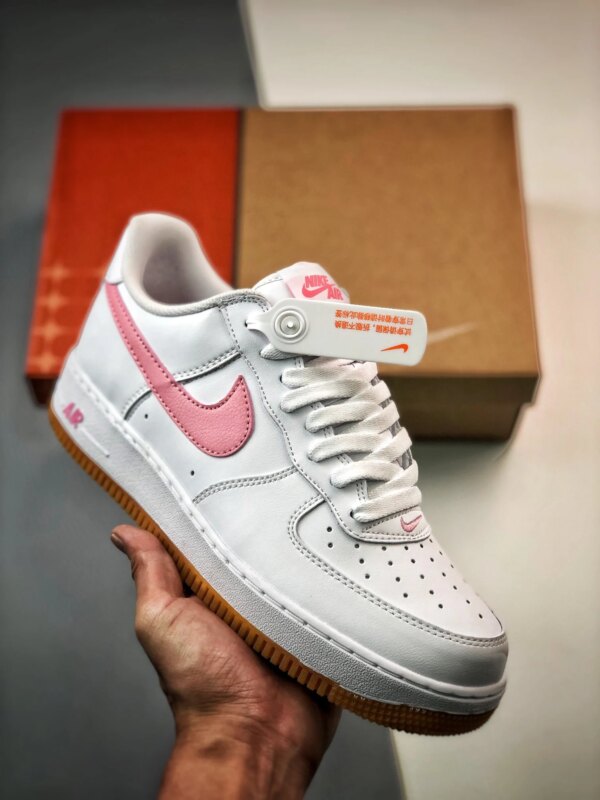 Nike Air Force 1 Low Since 82 White Pink-Gum DM0576-101 For Sale