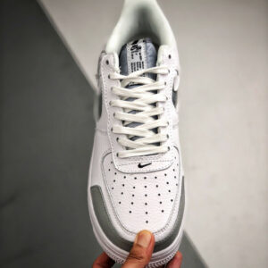 Nike Air Force 1 Low Under Constructioan White Wolf Grey-Black For Sale