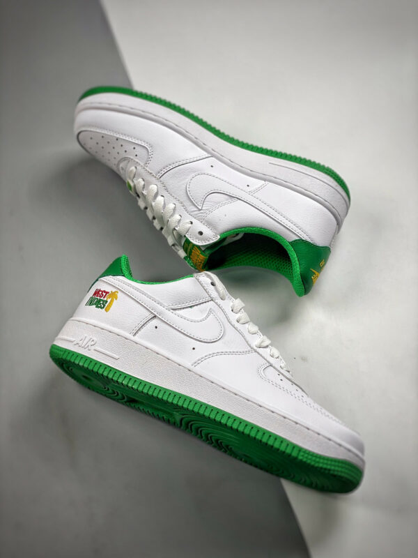 Nike Air Force 1 Low West Indies White Classic Green DX1156-100 For Sale