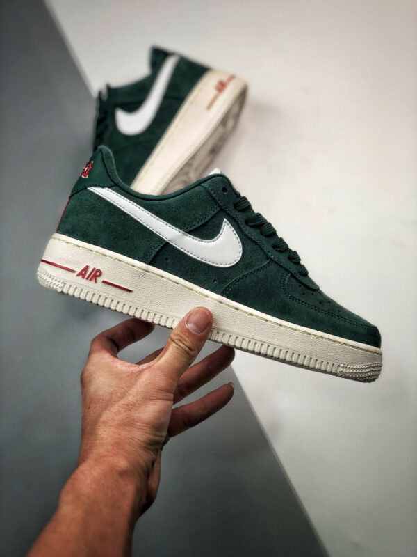 Nike Air Force 1 Low Athletic Club Pro Green White-Gym Red DH7435-300 For Sale