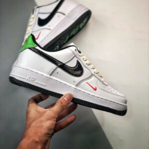 Nike Air Force 1 Low Just Do It White Black DV1492-101 For Sale