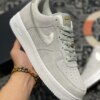 Nike Air Force 1 Low Grey Silver Gold DC4458-001 For Sale