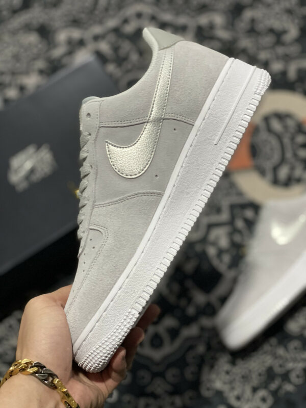 Nike Air Force 1 Low Grey Silver Gold DC4458-001 For Sale
