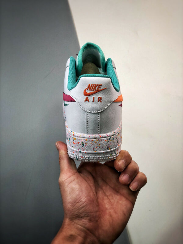 Nike Air Force 1 Low Multi-Color White Teal FD4626-181 For Sale