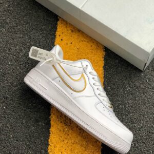 Nike Air Force 1 Low WMNS Golden Swoosh White For Sale