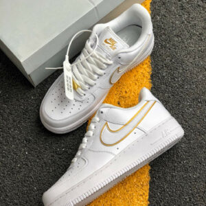 Nike Air Force 1 Low WMNS Golden Swoosh White For Sale