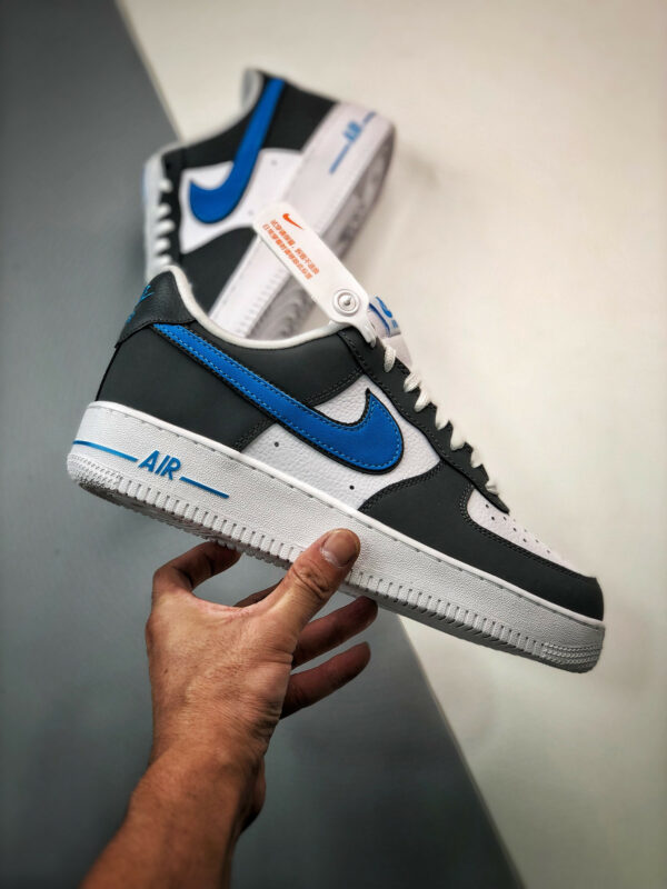 Nike Air Force 1 Low White Grey Blue FB3360-100 For Sale