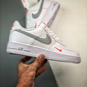 Nike Air Force 1 Low White Red Grey FD9772-100 For Sale