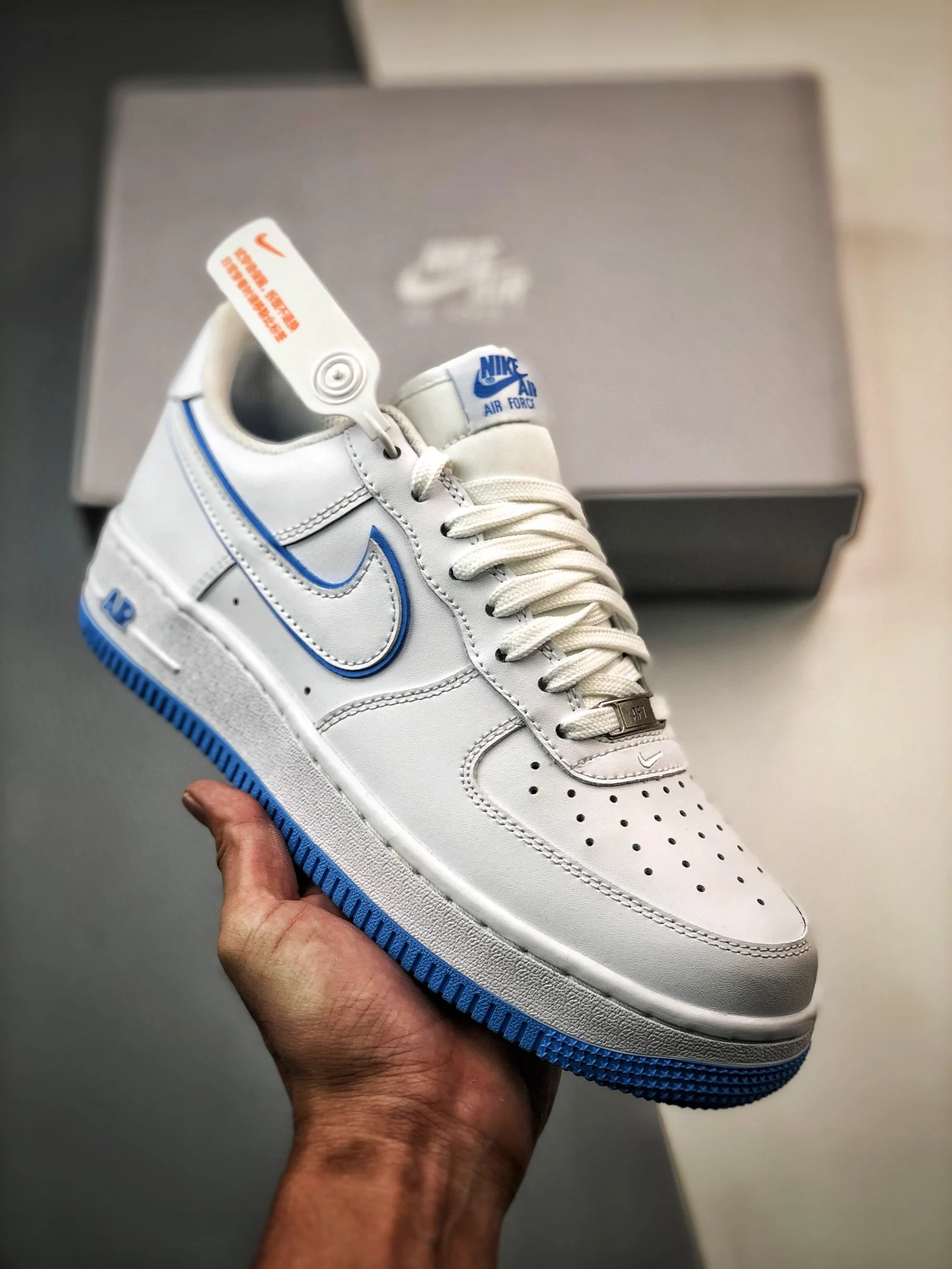 Nike Air Force 1 Low White University Blue DV0788-101 For Sale