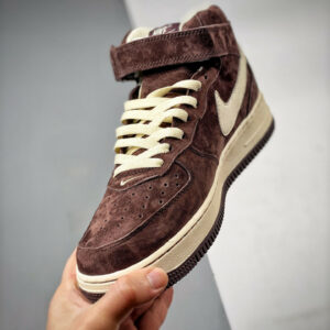 Nike Air Force 1 Mid QS Chocolate DM0107-200 For Sale