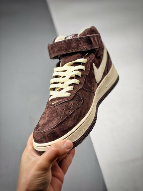 Nike Air Force 1 Mid QS Chocolate DM0107-200 For Sale