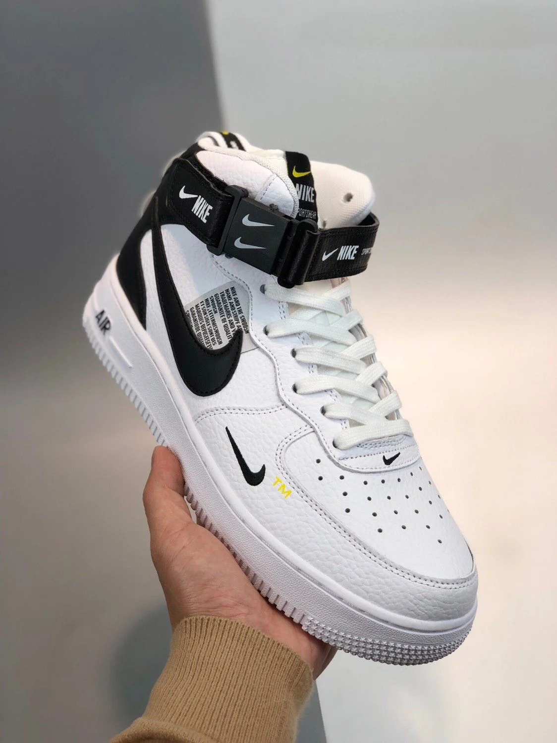 Nike Air Force 1 Mid Utility White 804609-103 For Sale