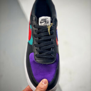 Nike Air Force 1 NBA And WNBA Black Washed Teal Court Purple Gym Red For Sale