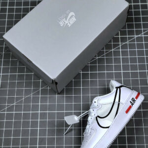Nike Air Force 1 React DMSX White Black CD4366-100 For Sale
