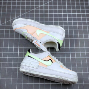 Nike Air Force 1 Shadow White Barely Volt Crimson Tint For Sale