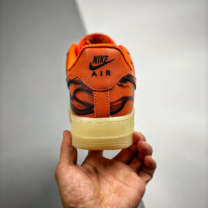 Nike Air Force 1 Skeleton Brilliant Orange CU8067-800 For Sale