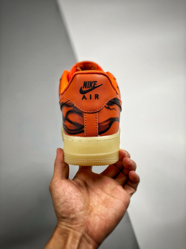 Nike Air Force 1 Skeleton Brilliant Orange CU8067-800 For Sale