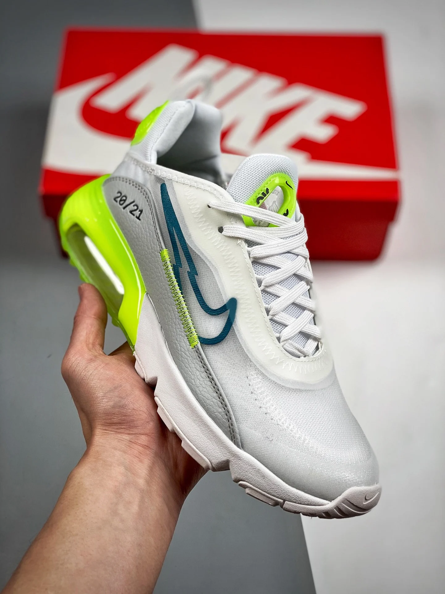 Nike Air Max 2090 White Volt On Sale