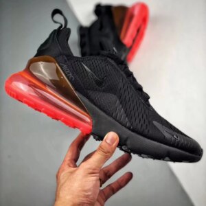 Nike Air Max 270 Black Hot Punch AH8050-010 For Sale