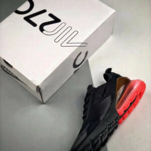 Nike Air Max 270 Black Hot Punch AH8050-010 For Sale