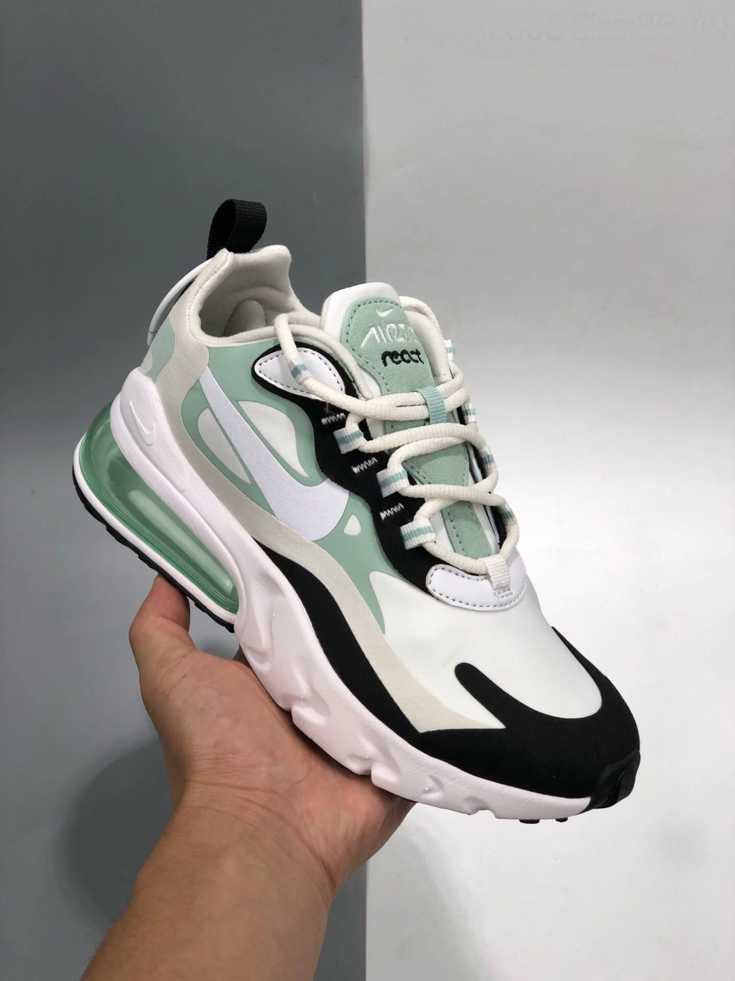 Nike Air Max 270 React Spruce Aura CI3899-001 For Sale