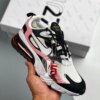 Nike Air Max 270 React Black White-Bleached Coral-Metallic Gold For Sale