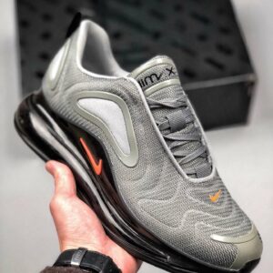 Nike Air Max 720 Cool Grey Bright Crimson-Black For Sale