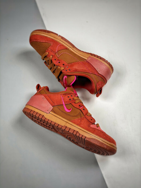 Nike Dunk Low Disrupt 2 Desert Bronze Pink Prime-Rugged Orange For Sale