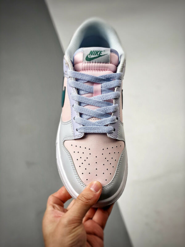 Nike Dunk Low Football Grey Mineral Teal-Pearl Pink FD1232-002 For Sale