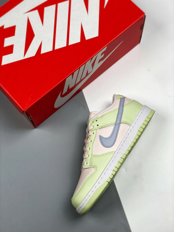 Nike Dunk Low Light Soft Pink Ghost-Lime Ice-White For Sale