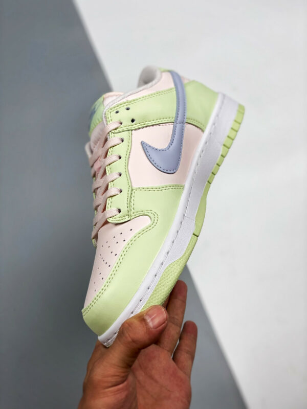 Nike Dunk Low Light Soft Pink Ghost-Lime Ice-White For Sale