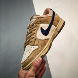 Nike Dunk Low Pro Vegas Gold Midnight Navy-Maple 304714-741 For Sale