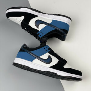 Nike Dunk Low Summit White Industrial Blue-Black FD6923-100 For Sale