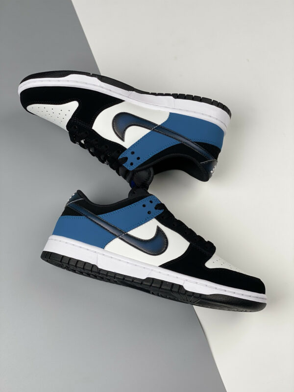 Nike Dunk Low Summit White Industrial Blue-Black FD6923-100 For Sale