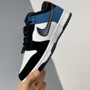 Nike Dunk Low Summit White Industrial Blue-Black FD6923-100 For Sale