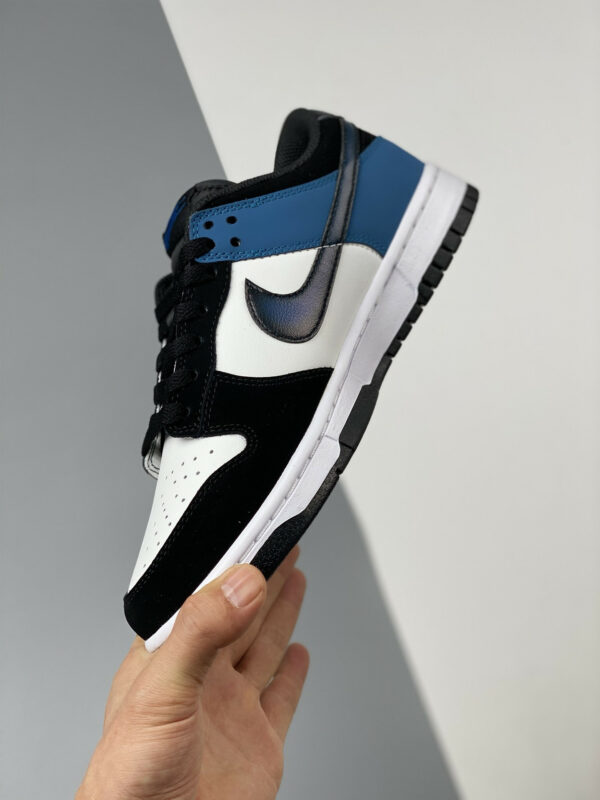 Nike Dunk Low Summit White Industrial Blue-Black FD6923-100 For Sale