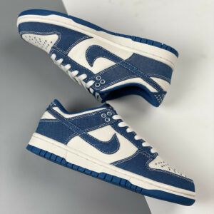 Nike Dunk Low Summit White Industrial Blue DV0834-101 For Sale