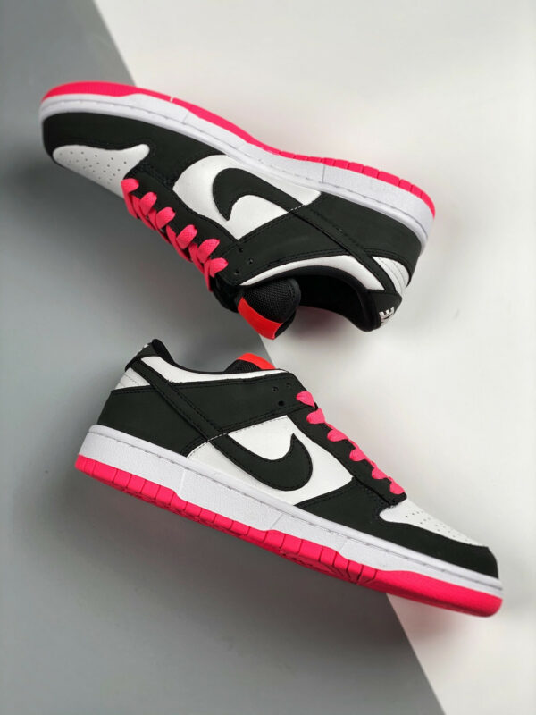 Nike Dunk Low White Metallic Silver-Rave Pink 317813-100 For Sale