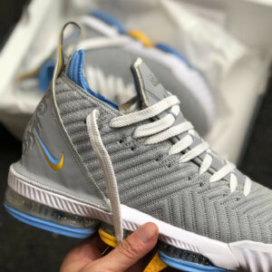 Nike LeBron 16 MPLS Wolf Grey White-University Blue For Sale