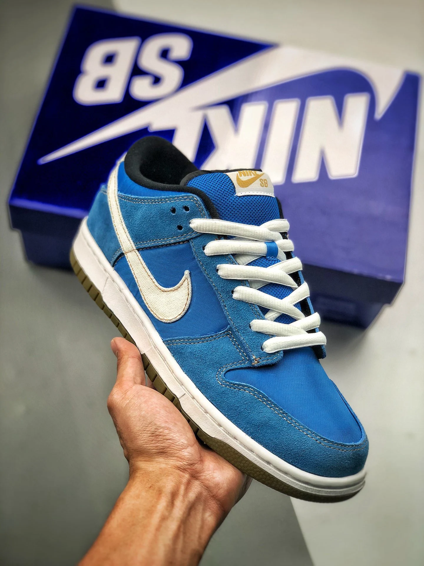 Nike SB Dunk Low Chun Li Argon Blue White For Sale