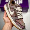 Nike SB Dunk Low Paisley Brown Burgundy-Green-Pink DH7534-200 For Sale