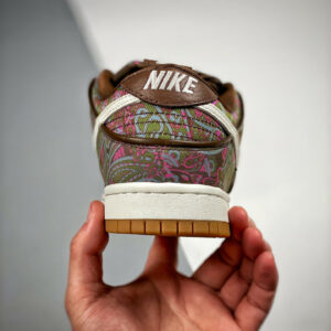 Nike SB Dunk Low Paisley Brown Burgundy-Green-Pink DH7534-200 For Sale