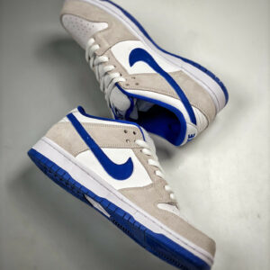 Nike SB Dunk Low Pro Matte Silver Varsity Royal For Sale