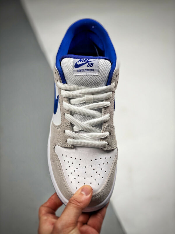 Nike SB Dunk Low Pro Matte Silver Varsity Royal For Sale